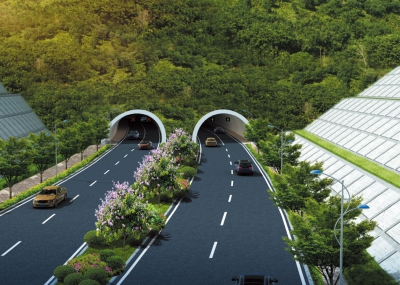 攀枝花陽光大道北延線金山隧道