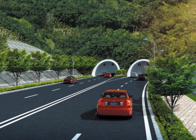 攀枝花陽光大道北延線陽光隧道