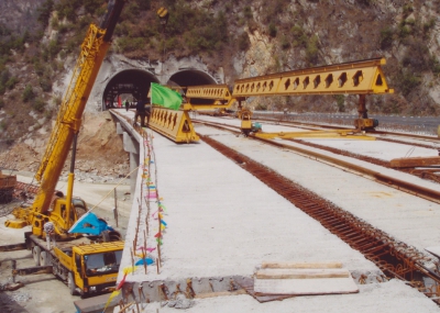 西漢高速6標段蘭家坪隧道